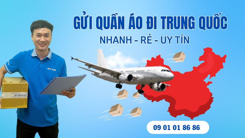 gửi quần áo đi trung quốc