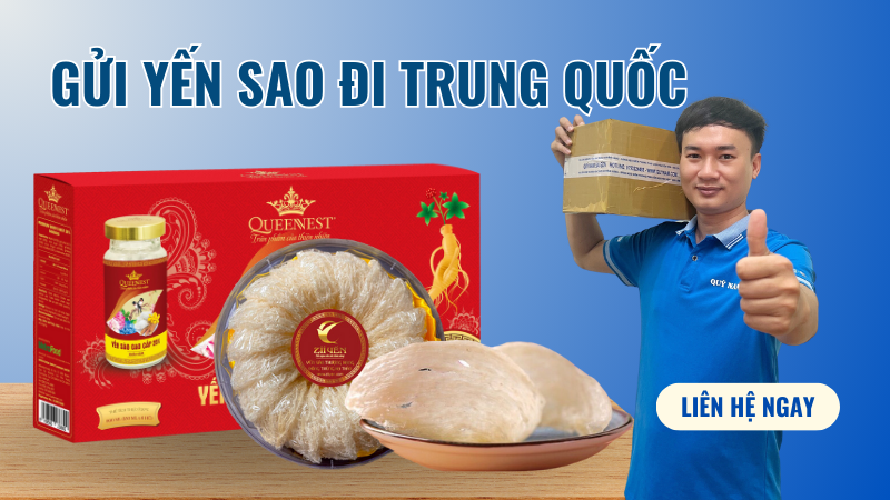 gửi yến sào đi trung quốc