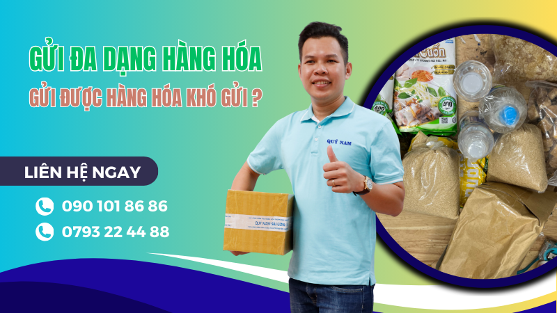 Vận chuyển đa dạng các mặt hàng